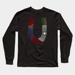 U Aboriginal Art Long Sleeve T-Shirt